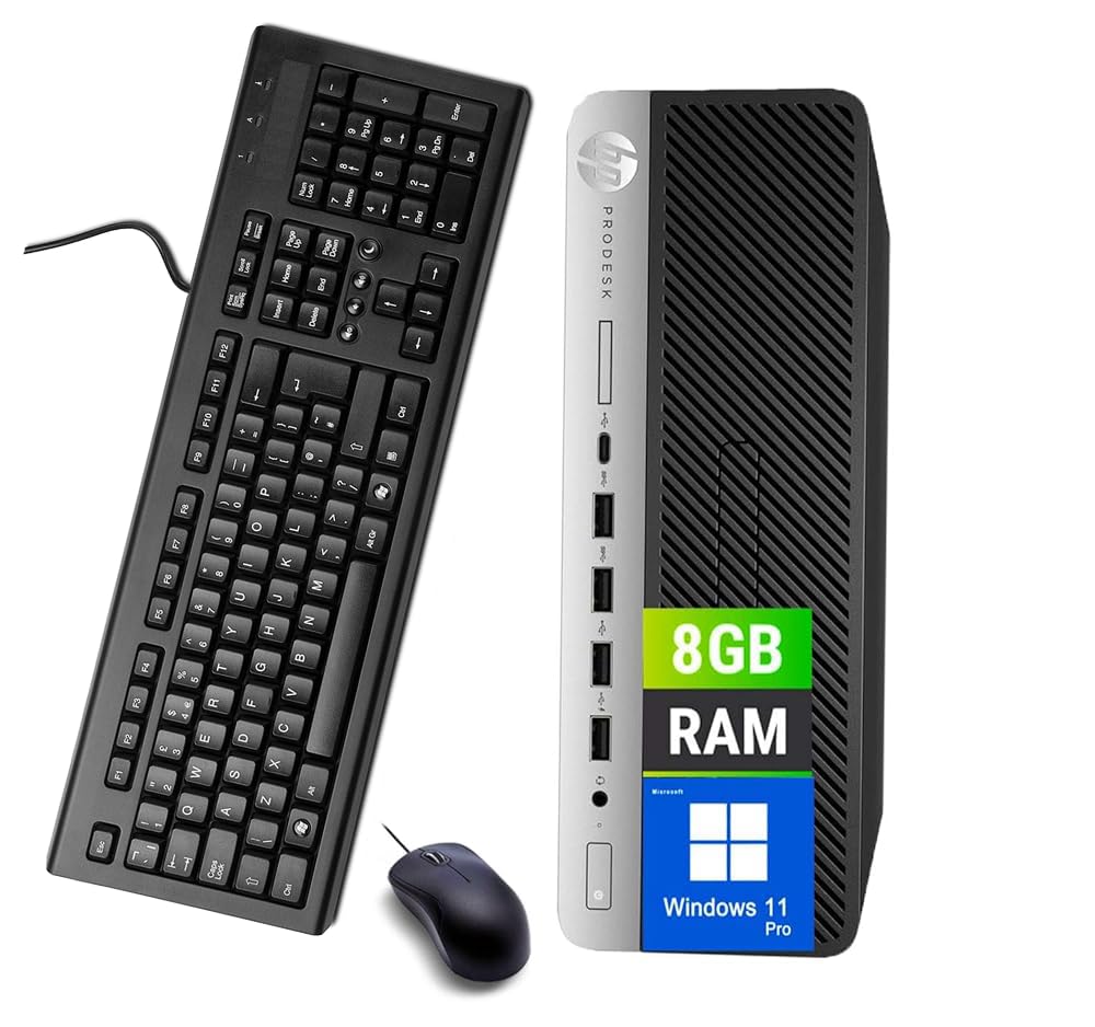 HP ProDesk 600 G3 SFF - Ordenador de sobremesa (Intel Core i5-7500